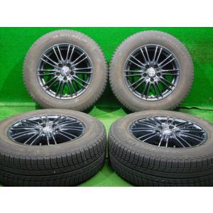 中古ホイールタイヤ 4本 215/65R16 Weds ヴェルヴァ アグード ラジアル タイヤ ブリヂストン ネクストリー｜oldgear2