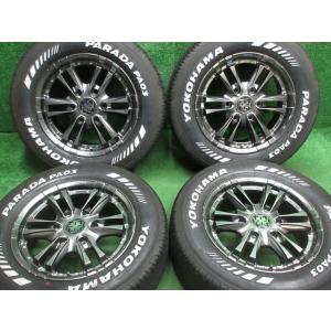 中古 ホイールタイヤ 4本 215/65R16 2023年製 7分山 ファング ラジアル タイヤ YH パラダ PA03｜oldgear2