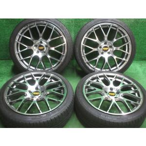 中古 ホイールタイヤ 4本 225/40R19 2019年製 7分山 RMP 028F ラジアル タ...