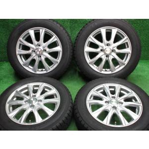 中古 ホイールタイヤ 4本 175/65R15 2021年製 8分山 ジョーカー GLIDE スタッドレス タイヤ TOYO ガリットギズ