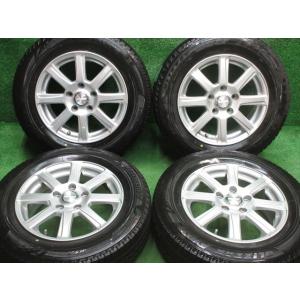 中古 ホイールタイヤ 4本 195/65R15 2021年製 8分山 SPORT GRAHT スタッ...