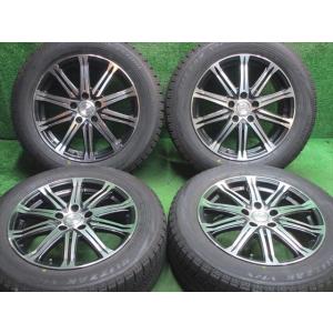 中古 ホイールタイヤ 4本 215/60R17 2022年製 9分山 ワーク PROMISING 4...