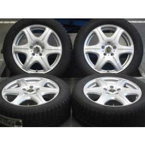 中古ホイールタイヤ 4本 215/55R17 Staker スタッドレス タイヤ トーヨー ガリット...