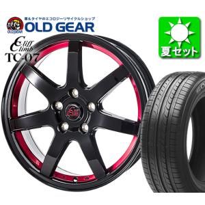 トレジャーワンカンパニー クリフクライム TC-07 タイヤ・ホイール 新品 4本セット 特選輸入タイヤ 195/50R15 パーツ バランス調整済み！｜oldgear