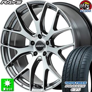 225/40R19 トーヨータイヤ プロクセス C1S 新品サマータイヤ ホイール 4本セット レイズ ホムラ 2×7FT QAJ 19インチ 5H114.3｜oldgear