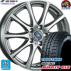 215/60R16 トーヨータイヤ ガリット GIZ ギズ スタッドレスタイヤホイール 新品 4本セット 阿部商会 ティラードイータ 16インチ5H114.3｜oldgear