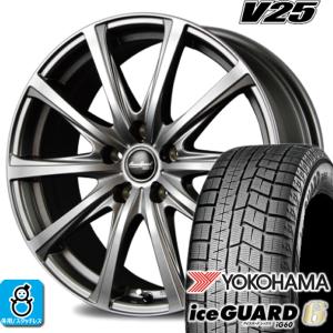 225/60R17 ヨコハマ アイスガード6 ig60 ユーロスピードV25 スタッドレスタイヤホイール 新品 4本セット バランス調整済み｜oldgear