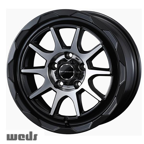 4本注文で送料無料 WEDS ADVENTURE MUD VANCE06 17インチ 7.0J＋40...