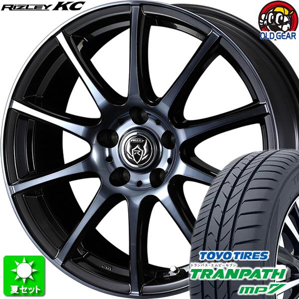235/50R18 トーヨータイヤ トランパス MP7 新品サマータイヤ ホイール 4本セット ウェ...