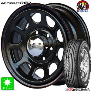 215/65R16C 109/107 ヨコハマ パラダ PA03 ホワイトレター 新品 サマータイヤ ホイール4本セット Roadstar デイトナ RS Neo 16インチ 6.5J 6H139.7｜oldgear