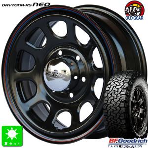 215/70R16 100/97R LRC BF Goodrich A/T KO2 ホワイトレター 新品 サマータイヤ ホイール4本セット Roadstar デイトナ RS Neo 16インチ 6.5J 6H139.7｜oldgear