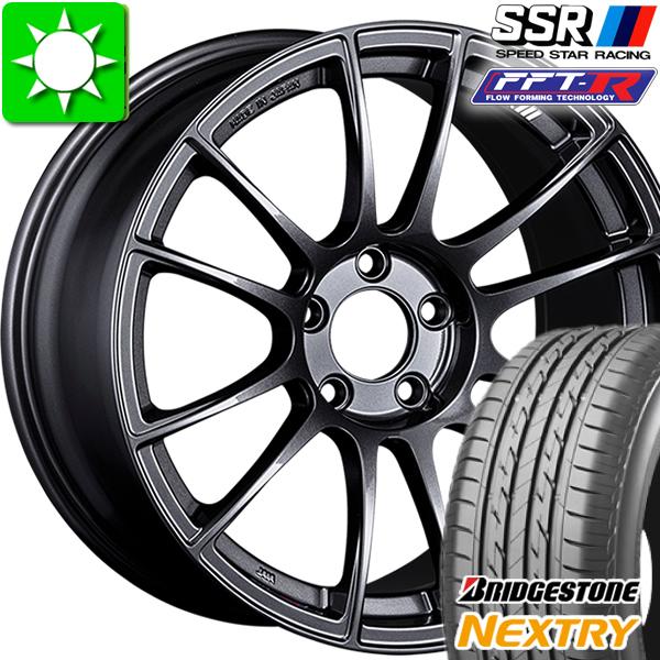 225/45R18 ブリヂストン ネクストリー 新品サマータイヤ ホイール 4本セット タナベ SS...