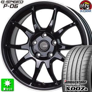 215/45R18 BS ポテンザ S007A 新品サマータイヤ ホイール 4本セット ホットスタッ...