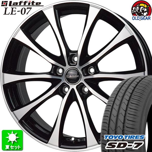 225/45R18 トーヨータイヤ SD-7 新品サマータイヤ ホイール 4本セット ホットスタッフ...