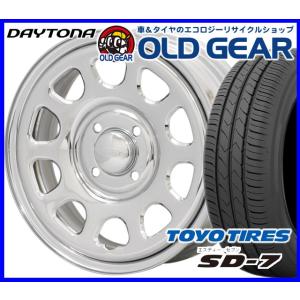 DAYTONA デイトナ タイヤ・ホイール 新品 4本セット トーヨータイヤ SD7 155/55R...