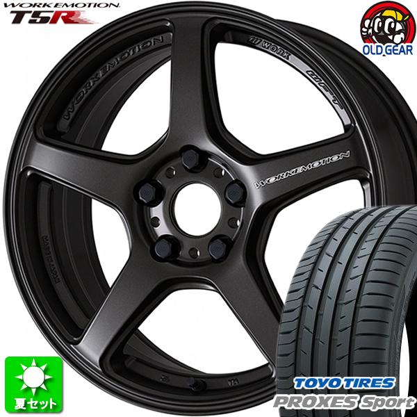 225/45R18 トーヨータイヤ プロクセス スポーツ 新品サマータイヤ ホイール 4本セット ワ...