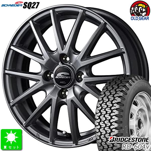 145/80R12 80/78(145R12 6PR) ブリヂストン RD-604V 新品 サマータ...