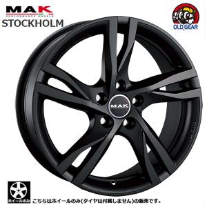 ホイールのみ1本出品 阿部商会 MAK ストックホルム 18インチ 7.5J +50 5H108 ボア径 63.4｜oldgear