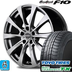 205/55R16 トーヨータイヤ ウィンタートランパスTX ユーロスピード F10 スタッドレスタイヤホイール 新品 4本セット バランス調整済み｜oldgear