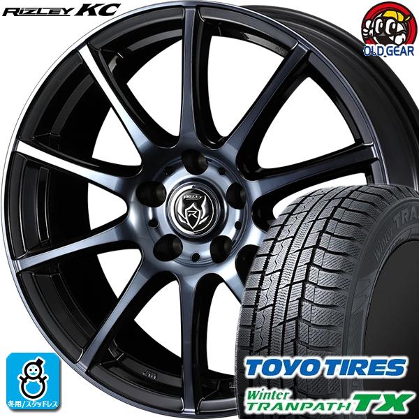 235/50R18 トーヨータイヤ ウィンタートランパスTX スタッドレスタイヤホイール 新品 4本...