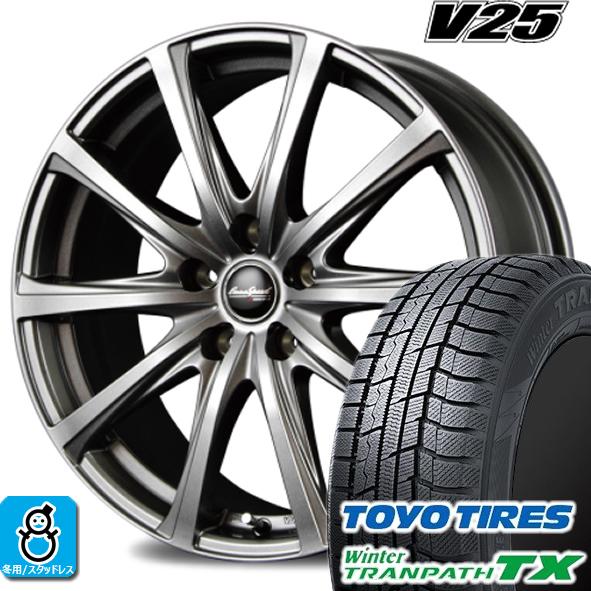 195/65R15 トーヨータイヤ ウィンタートランパスTX ユーロスピードV25 スタッドレスタイ...