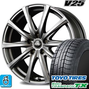 205/55R16 トーヨータイヤ ウィンタートランパスTX ユーロスピードV25 スタッドレスタイヤホイール 新品 4本セット バランス調整済み｜oldgear