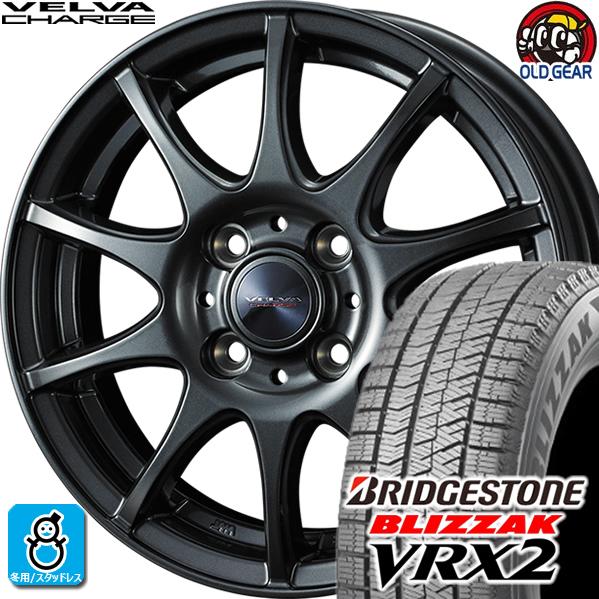 165/50R15 ブリヂストン ブリザック VRX2 スタッドレスタイヤホイール 新品 4本セット...