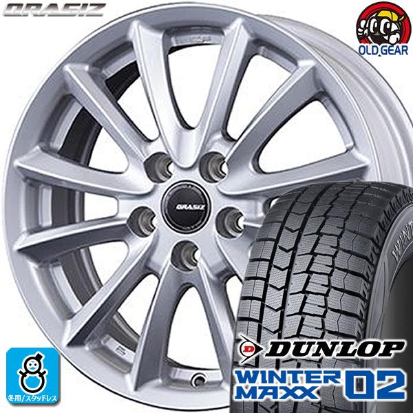 215/60R16 ダンロップ ウインターマックス02 WM02 スタッドレスタイヤホイール 新品 ...