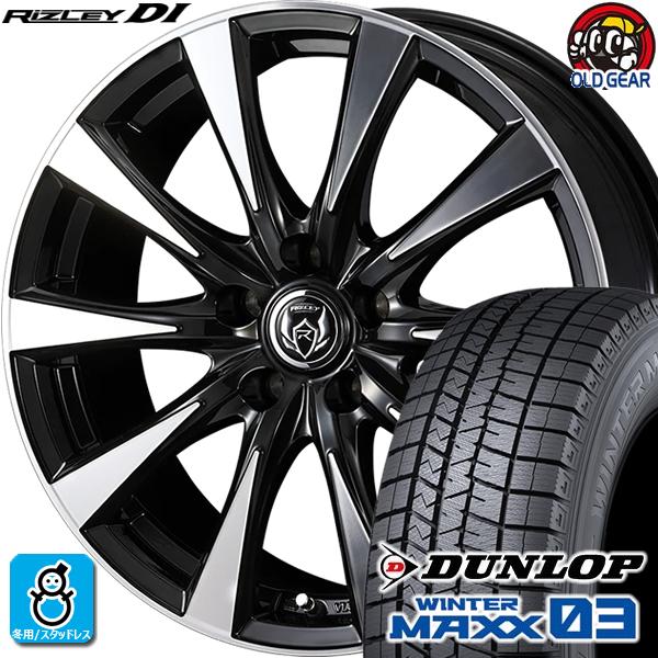 215/40R18 ダンロップ ウインターマックス03 WM03 スタッドレスタイヤホイール 新品 ...