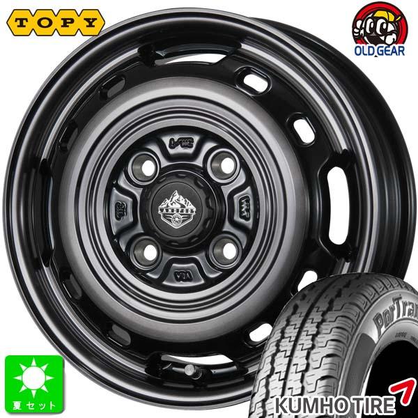 145/80R12 80/78 クムホ KUMHO ポートラン 857 新品 サマータイヤ ホイール...