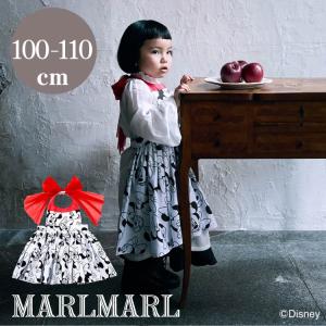 マールマール エプロン ディズニー ミニー ブーケ MARLMARL bouquet kids お食事エプロン キッズ服 女の子 お誕生日 プレゼント ギフト プレゼント｜oldnew