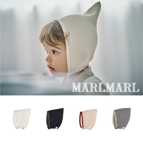 マールマール ニットボンネミニ knit bonnet mini MARLMARL 女の子 男の子 ...