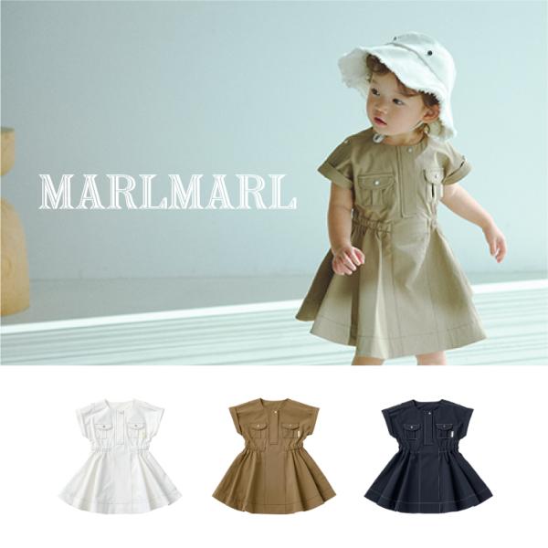 マールマール MARLMARL サファリドレス  safari dress ワンピース プレゼント ...