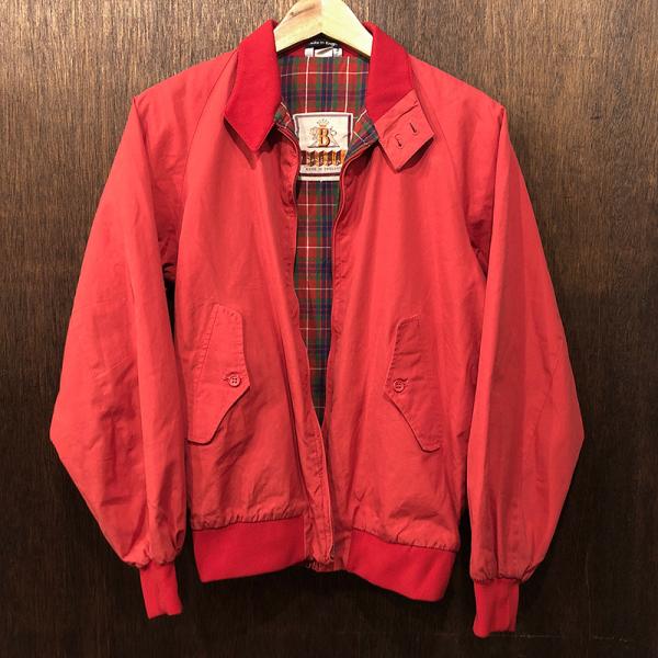 Baracuta G9 Harrington Jacket Scarlet Red Cotton 1...