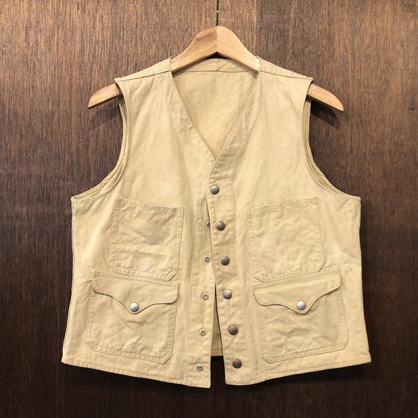 Filson Tin Cloth Original Early Hunting Working Ve...