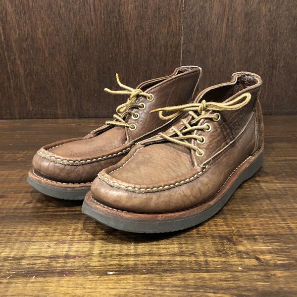 Russell Moccasin Chukka Full Grain Bull Hide Laram...