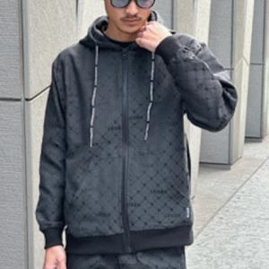 EVISU スウェット ブルゾン トラックジャケット パーカー ロゴ プリント EVISU スウェット ブルゾン トラックジャケット パーカー ロゴ