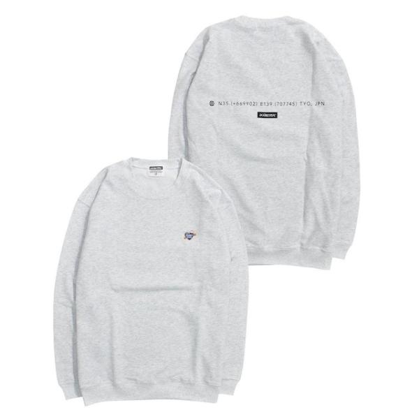 DOUBLE STEAL HEART EMBROIDERY SWEAT / ダブルスティール スウェ...