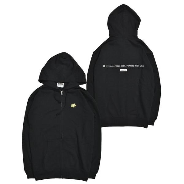 DOUBLE STEAL HEART 刺繍 ZIP PARKER / ダブルスティール ジップパーカ...