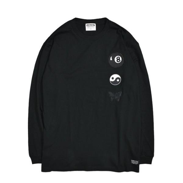 DOUBLE STEAL 3PATCH L/S TEE / ダブルスティール 長袖 Tシャツ / 9...