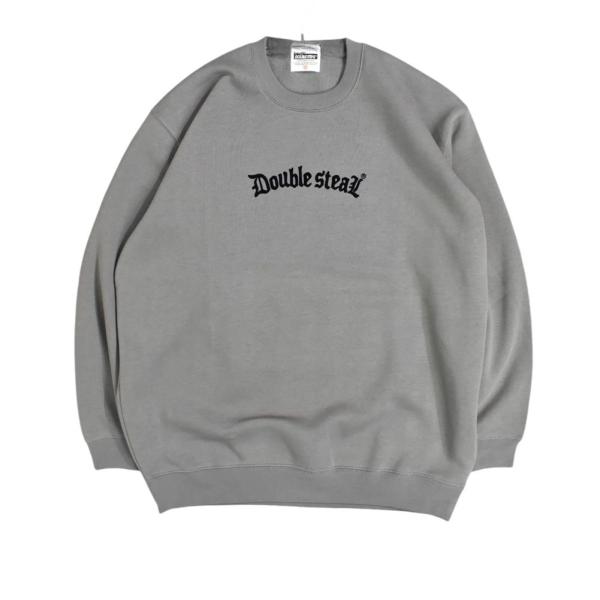 [ DOUBLE STEAL ] Flocky logo ダブルスティール スウェット / 945-...