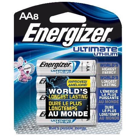 【並行輸入品】 Energizer L91BP-8 Ultimate Lithium AA Phot...