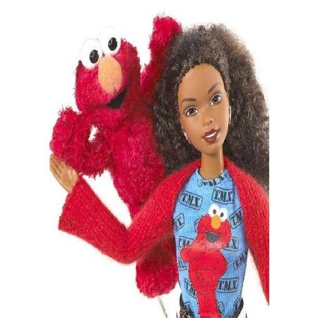 Barbie - TMX Elmo ＆ Doll with Gift - African Ameri...