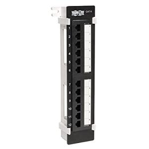 Tripp Lite 12-Port Cat6 Wall-Mount Vertical 110 Patch Panel（並行輸入品）｜olg