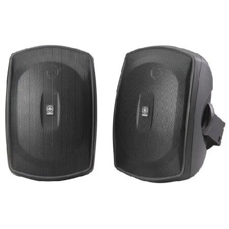 Yamaha NS-AW190BL 2-Way Indoor/Outdoor Speakers (P...