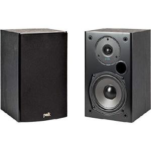 Polk Audio T15 Bookshelf Speakers, Pair, Black by Polk Audio(並行輸入品)｜olg