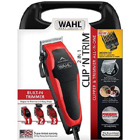 【並行輸入品】 Wahl Pro Clip-N-Trim 20ピース・ヘアカットキット