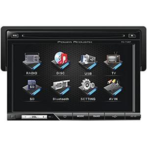 Power Acoustik PD-710B 7 in. Single-Din In-Dash Tft-Lcd Touchscreen With Dv（並行輸入品）｜olg