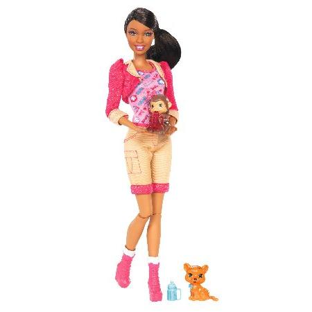 Barbie I Can Be Zoo Keeper African-American Doll