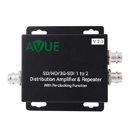 AVUE 3G-SDI/HD-SDI/SDI 1 to 2 Repeater ＆ distribut...